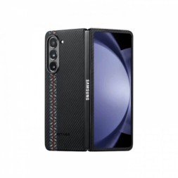 Чехол для Samsung Galaxy Z Fold5 Pitaka Fusion Weaving Air Case Rhapsody кевлар (черно-серый)