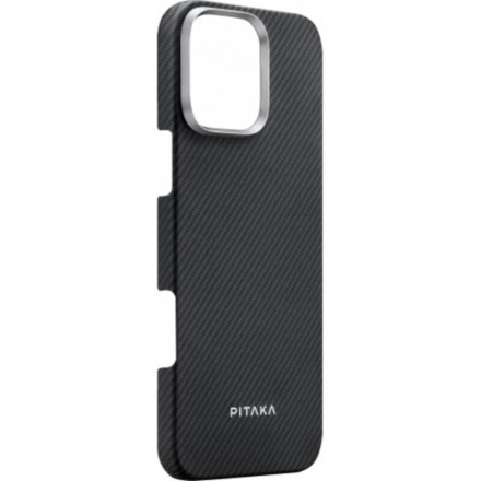 Чехол для iPhone 16 Pro Max Pitaka Ultra-Slim Case (черный)